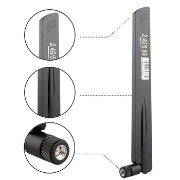

RPSMA 2.4G 5.8G Wifi 8DBI LTE Connector Antenna for Huawei Router