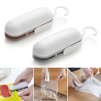

Mini Portable Electric Sealing Machine Super Sealer Heating Tool for Home Food HY99