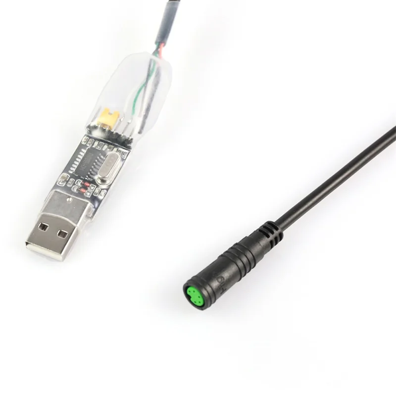  Ebike Usb Programming Cable For 8Fun / Bafang Bbs01 Bbs02 Bbs03 Bbshd Mid Drive / Center Electric B