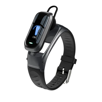 

B9 Smart Bracelet Bluetooth Earphone Answer Call Voice Control Smart Band Heart Rate Fitness Tracker Sport Watch IP67 Waterproof