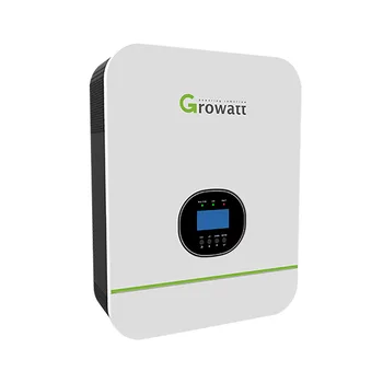 

GROWATT Hybrid Off Grid Storage Inverter 3000W 110V/120V AC Pure Sine Wave 48V Integrated MPPT Charge Controller SPF 3000TL LVM