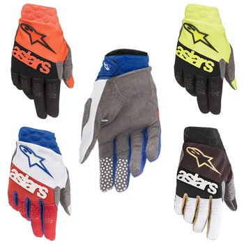 

2020 Men's Motorcycle Mesh Gloves HRC Air Dirt Bike Riding Motorbike Motocross gloves Riding Touring Gloves