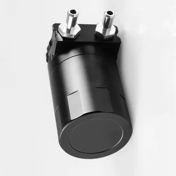 

300mL Fuel Tank Filter Oil Breather Catch Can Baffled Diesel Replacement