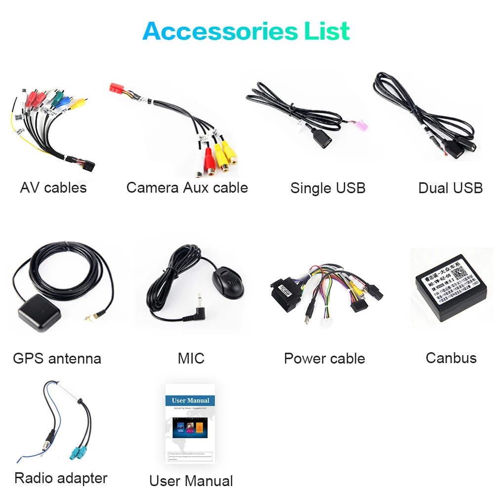 Flash Deal 9" Display Android 9.0 Universal 1 din Car Bluetooth Radio Navigation GPS 4G RAM  for VW Golf Tiguan Atlas Polo Jetta 2018 4