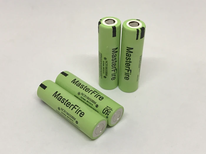 MasterFire 18 шт./лот NCR18650BM 3,7 в 3200 мАч перезаряжаемые 18650 литиевые батареи высокого Слива 10А разряда