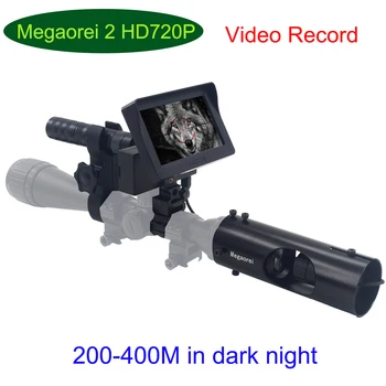 

Factory Hot sell Outdoor hunting optic Sight Tactical Riflescope 720P digital Infrared night vision with video record For scope