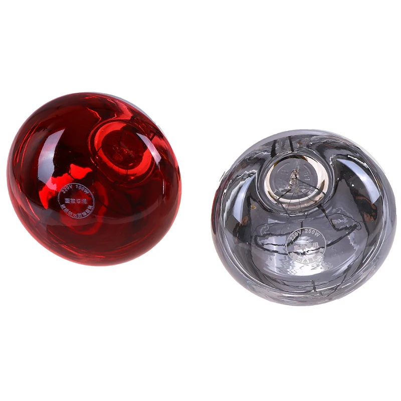 Suministros para reptiles, luz para granja con preservación térmica, lámpara de calor de pollo y cerdo, escotilla LED de rayos infrarrojos, para perros y gatos, 100/150/200/250W