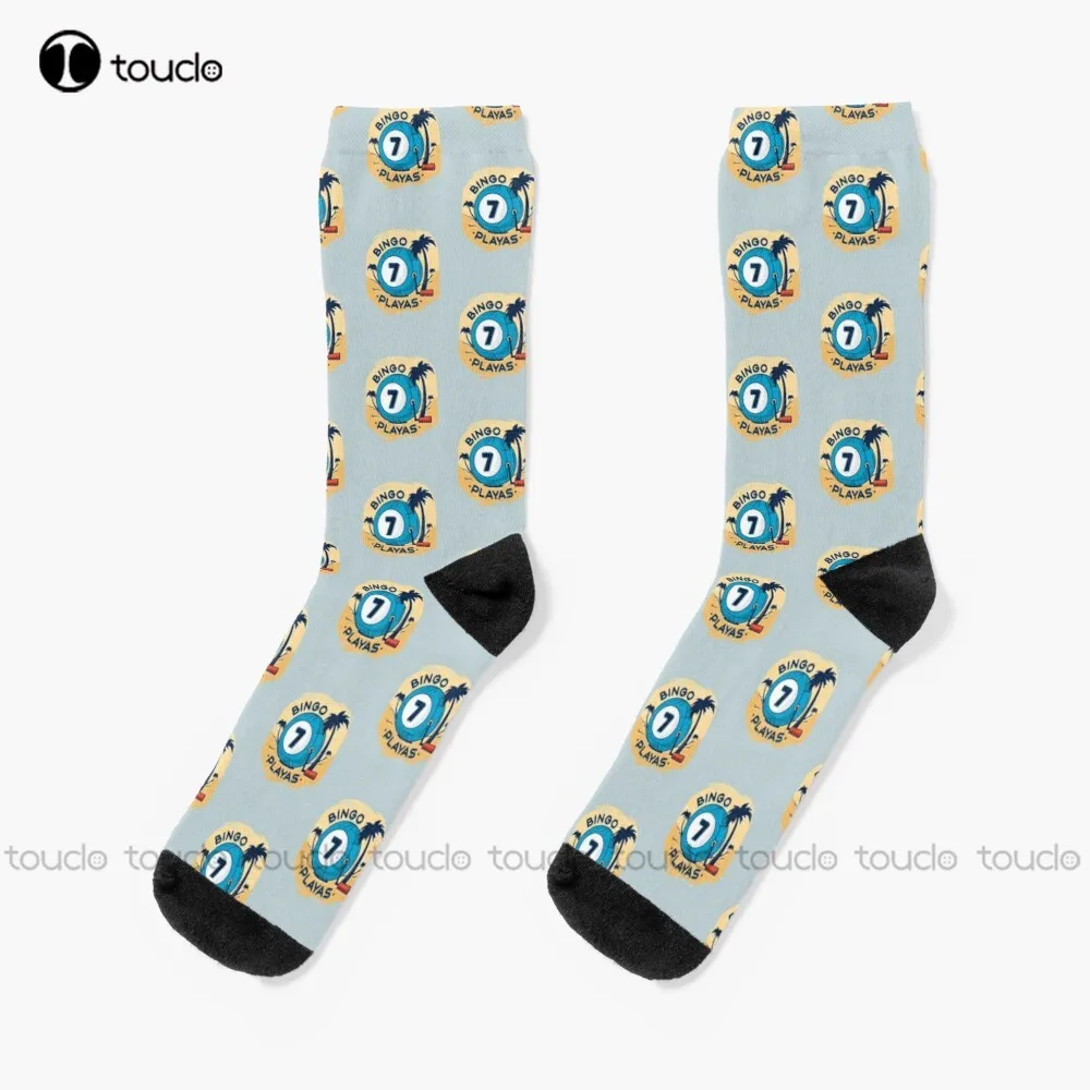 

Best Play Bingo Socks Cartoon Socks Personalized Custom Unisex Adult Teen Youth Socks 360° Digital Print Fashion New Women Men