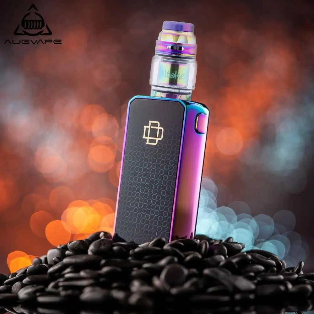 Комплект электронных сигарет Augvape Druga Foxy 150 Вт быстроразъемный патент RTA 4 2 мл 34 мм