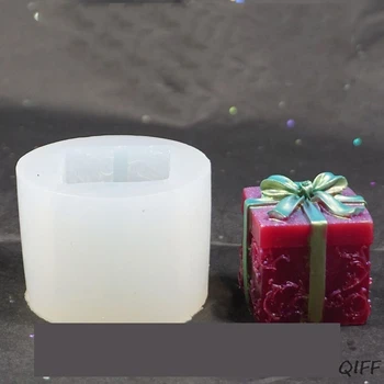 

Epoxy Resin Candle Silicone Mold Christmas Gift Box Soap Resin Casting Making