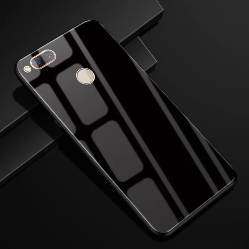 For ZTE Z17 mini Case 5.2'' Glass Hard Back Cases For ZTE NUBIA Z17 mini Case Tempered Glass Cover Z17mini Z 17 NX569H NX569j - Цвет: 34
