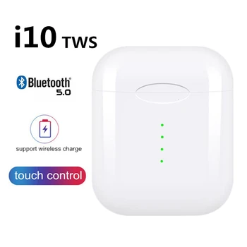 

I10 TWS Mini Wireless Bluetooth Earphone Stereo Earbuds Headset Mic For Iphone Xiaomi All Smart Phone Pk I7s I9s I12 Earphones