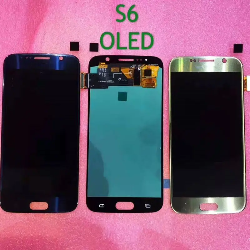 Oled для Samsung Galaxy S6 G920 G920F G920FD G920A ЖК-дисплей+ Сенсорное стекло дигитайзер в сборе