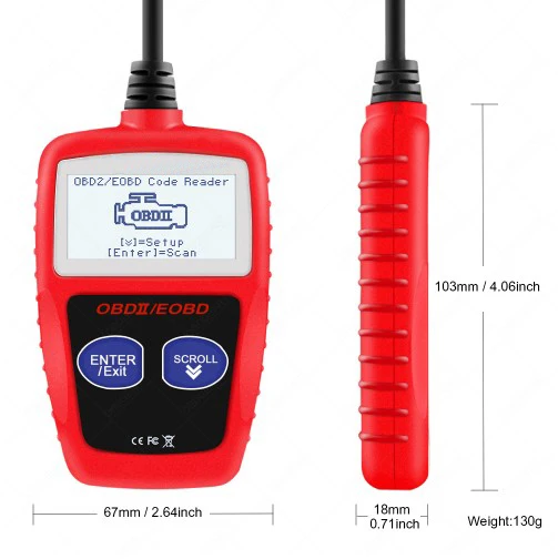 Ferramenta de Diagnóstico para Automóveis com Leitor de Código Maxiscan Scanner Automotivo Eobd ii ms 309 Ferramenta Linguagem Obd 9 automóveis com leitor de código eobd obd