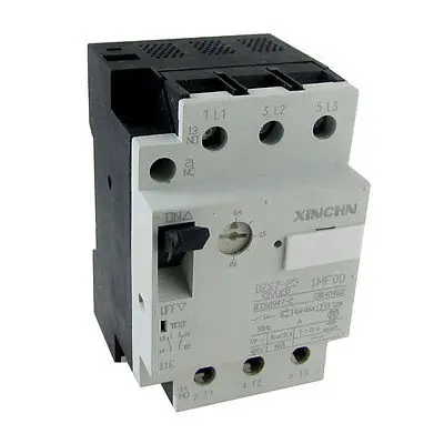 

0.4-0.6A 1NO 1NC 25A 3 Pole Motor Protector Circuit Breaker