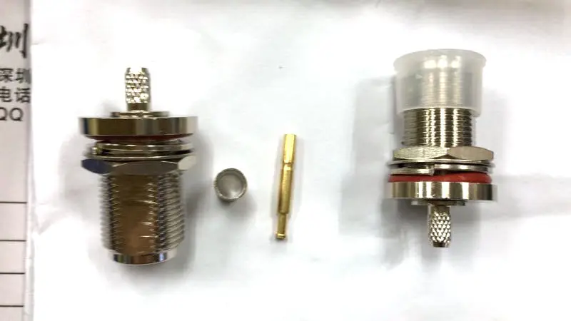 

N Female Bulkhead Connector for RG58 LMR-195connector
