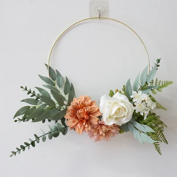 

Silk Wreath Garland Wedding Home Decoration Ornament Gift Elements Parts