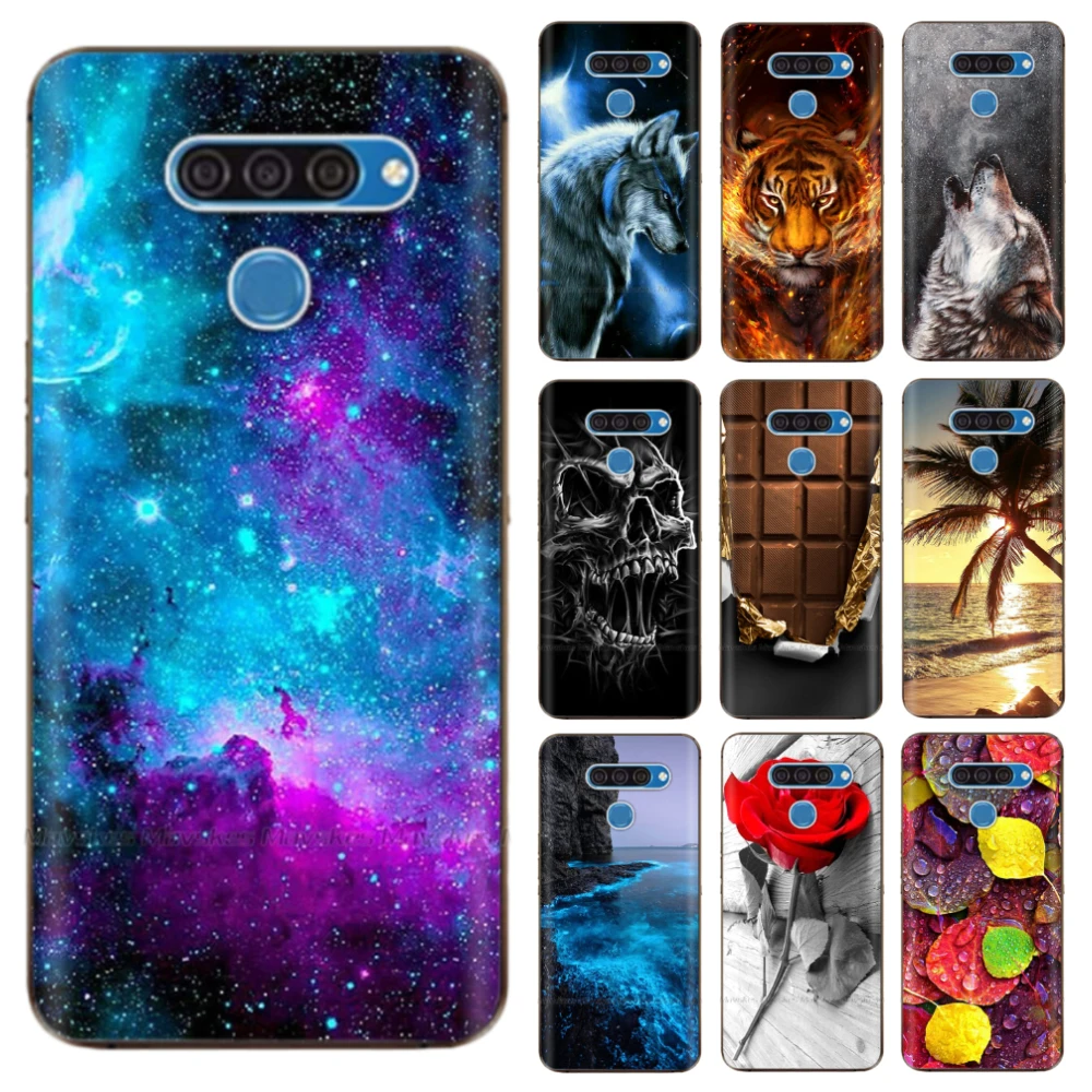 Funda trasera de silicona suave para LG Q60 K50, carcasa de 6,26 pulgadas para teléfono LG K50, Q60 LGK50 K 50 LGQ60
