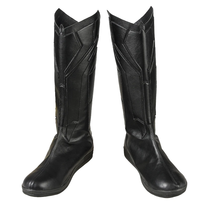 

Movie Bat Superhero Cosplay Costume Superhero Dick Grayson Boots For Men Fashion Halloween Carnival Shoes Feet Accessories