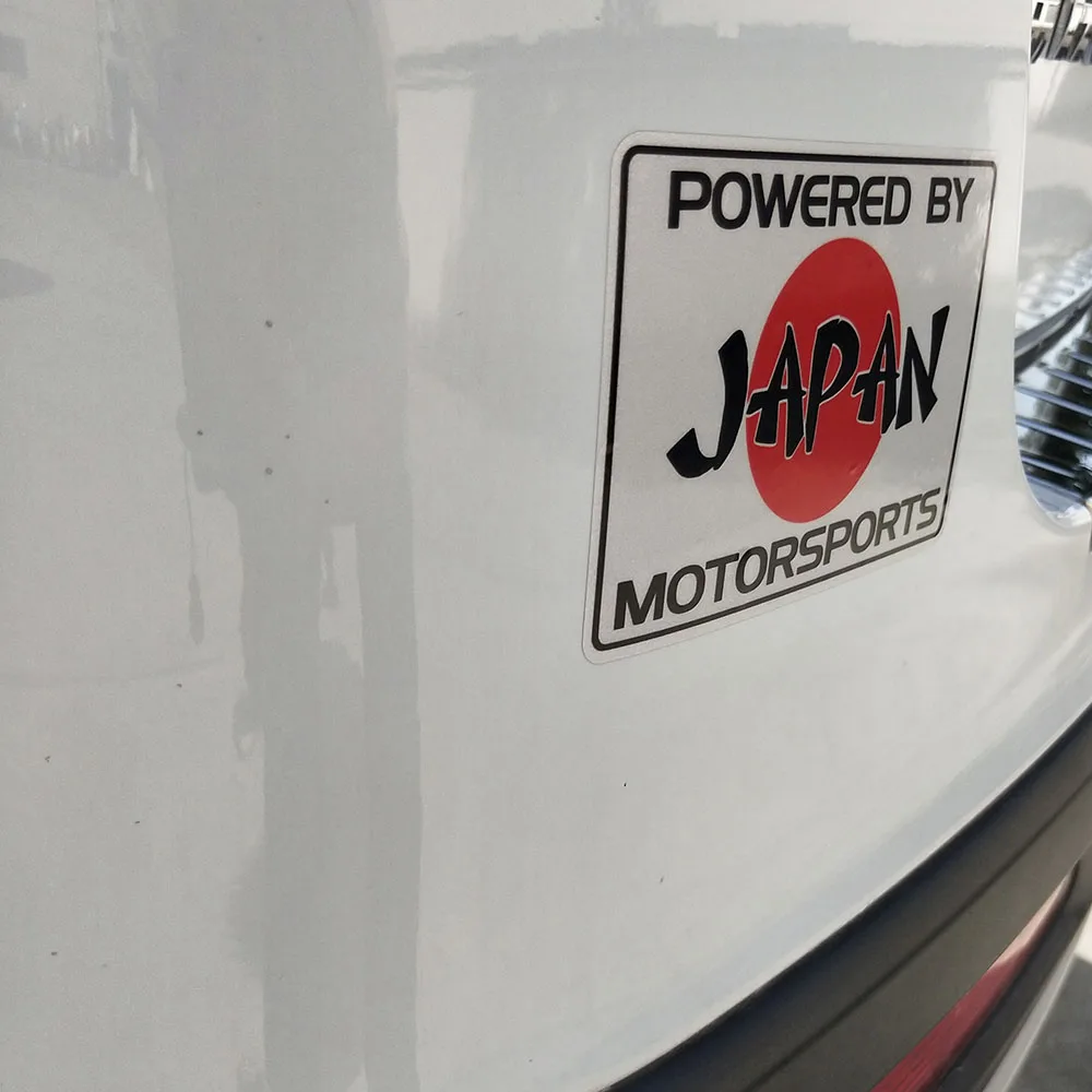 YJZT 11 2 см * 7 5 аксессуары питание от японского спортивного автомобиля стикер JDM
