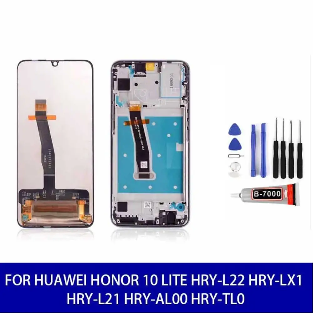 Оригинальные чехлы для Huawei Honor 10 Lite HRY-L22 HRY-LX1 HRY-L21 HRY-AL00 HRY-TL0 ЖК-дисплей с сенсорным