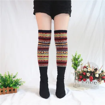 

Warm Leg Warmers * Woman Leg Warmers * Camouflage, Ethnic Wind, Knee Protection * Winter Warm Leg Warmers