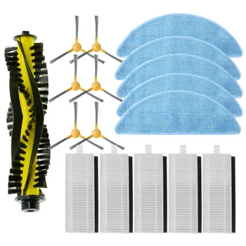 

Side Brushes + Hepa Filter + Mop Cloth + Roller Brush for NEATSVOR X500 Robot Vacuum Cleaner Accessories Replacement Kits