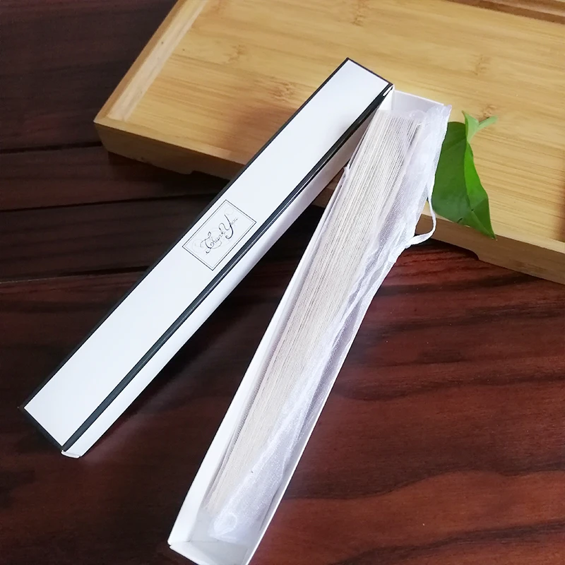 20cm Aromatic Wood Pocket Folding Hand Fan Carved Wedding Decor SuppliesBox+Party Favors Wedding Gifts+printing 50pcs/Lot