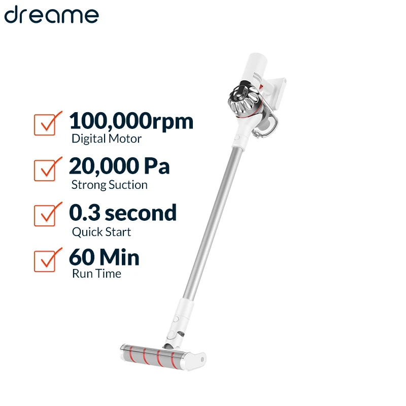 

Dreame V9P Handheld Wireless Vacuum Cleaner 20Kpa Portable Cordless Cyclone Filter Carpet Dust Collector Carpet Sweep vacuum