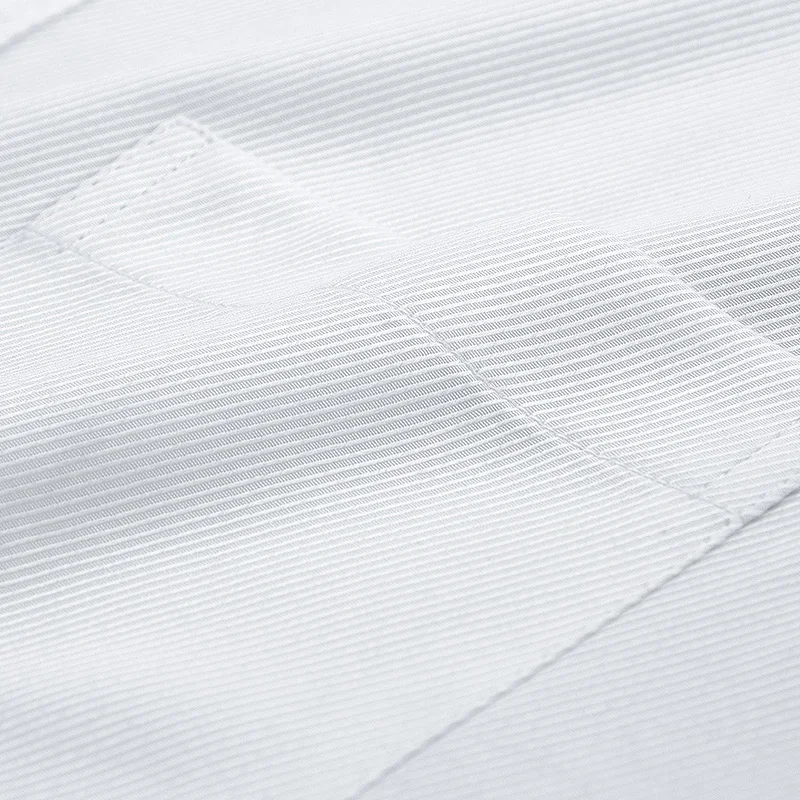 Dress Shirts Men's Twill Dress Shirts Long Sleeve regular fit office business mens social shirts with chest pocket S~8xl