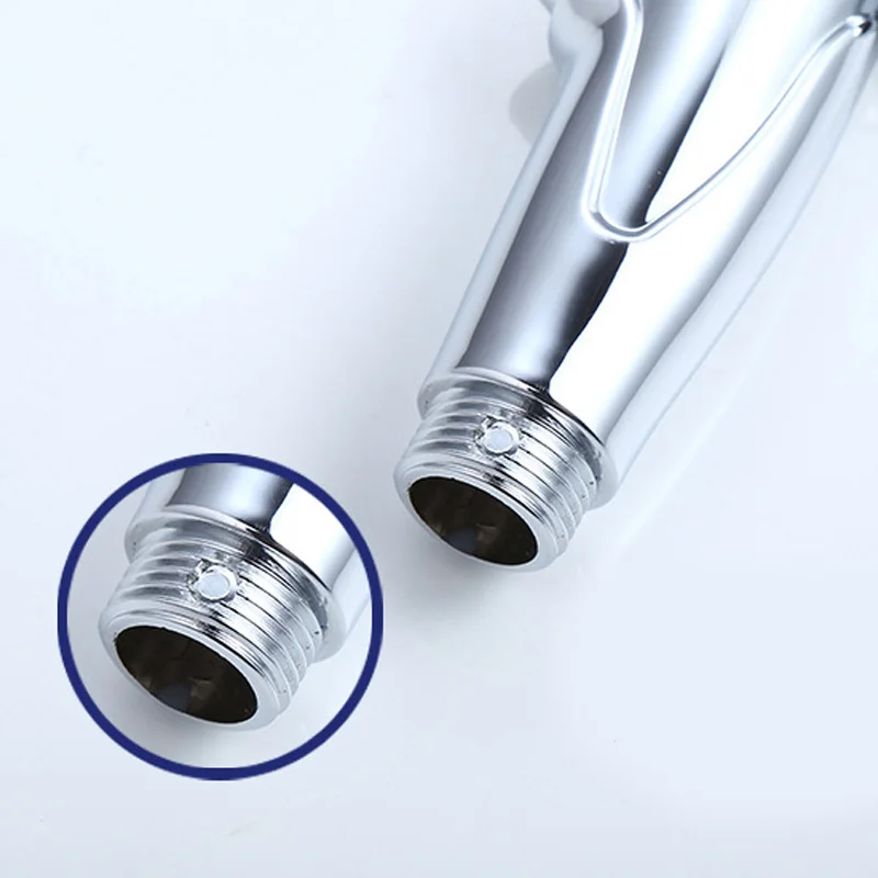Home Bathroom Handheld Portable Chrome Plated ABS Toilet Bidet Shower Sprayer Home Bathroom Handheld Portable Chrome Plated ABS Toilet Bidet Shower Sprayer