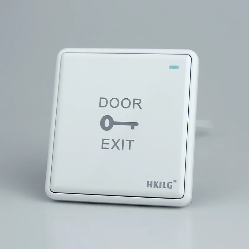 

86 Type Concealed Doorbell Switch Panel Metal Doorbell-Button Switch Access Control Exit Switch Surface Mounted