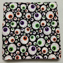 50x105 см красочные сглаз напечатаны хлопок ткань глаза ткань лоскутное для ткани платье вечерние украшения дома