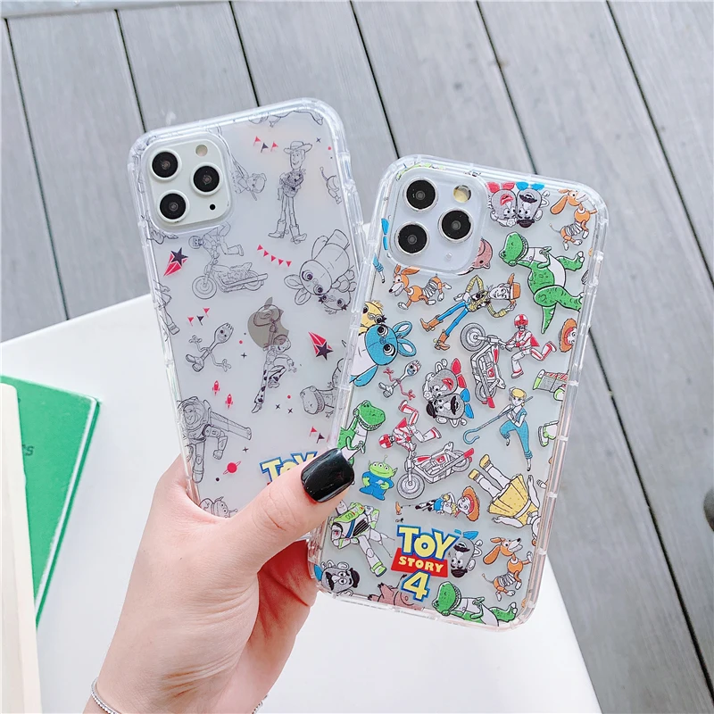 Чехол для iPhone 11 Pro XS Max XR X 6 6S 7 8 Plus, прозрачный мягкий кремний, TPU