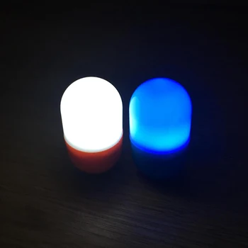 

LED Tumbler Pill Capsule Night Light Lamp Battery Operated Christmas Gift Children Night Lighting Lamp