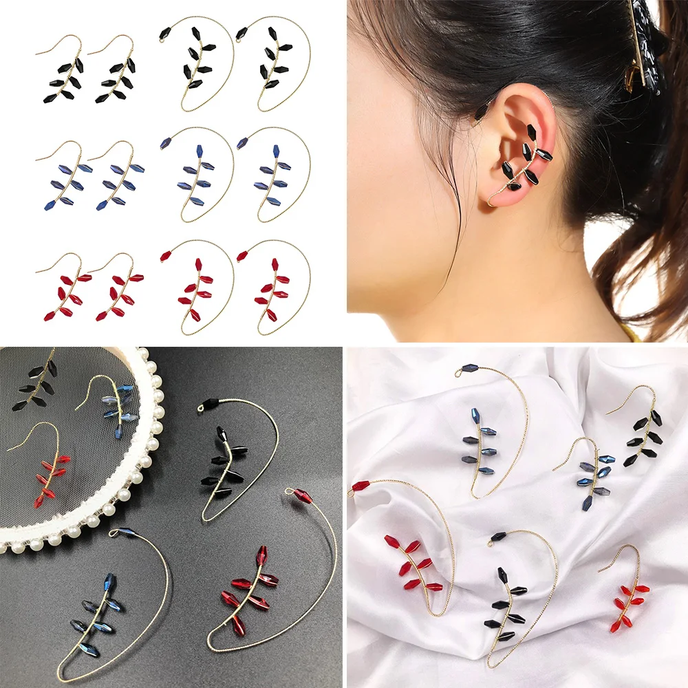 New Fashion Vintage Ear Cuff Earrings Wrap Around,Ear Wrap Crawler Hook Earrings for Women Girls