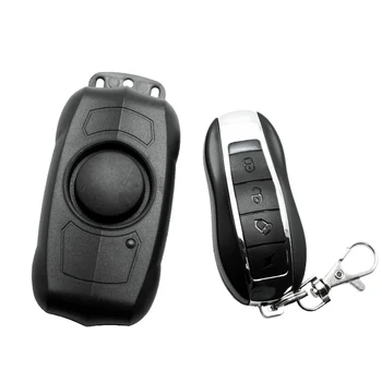 

Wireless Remote Control Bicycle Anti-Theft Alarm Vibration Built-in Lithium Battery Car Bell Folding Electric Car