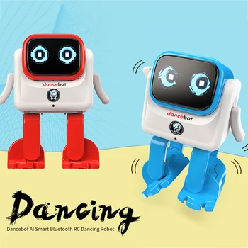 

RC Robot Toy Intelligent Dancebot AI Smart Bluetooth Dancing Robot with Speaker Interactive Educational RC robotic for Christmas