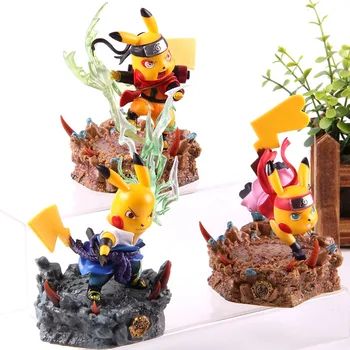 

Naruto Uzumaki Haruno Sakura Sasuke Uchiha PVC Collection Model Toy Anime Cartoon Monsters Cosplay Action Figure