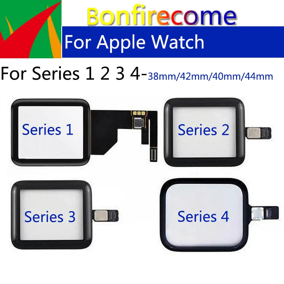 Для Apple Watch Series 1 2 3 4 5 сенсорный экран дигитайзер для часов S1 S2 S3 S4 S5 Сенсорная
