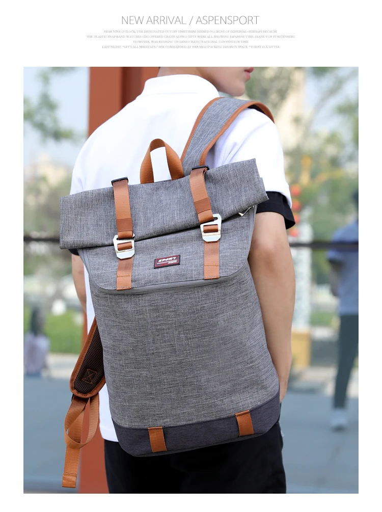 New 15.6 Inch Laptop Backpack Men Teenages School Travel Bag Casual Sports Large Capacity Waterproof Notebook Business Backpacks