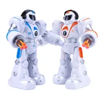 New Smart Robot  Intelligent programming rechargeable Radio Control  robots Soft missile launch 1