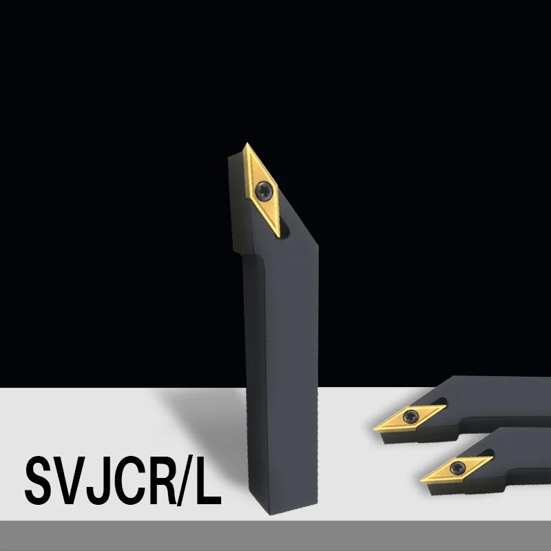 SVJCR1212 SVJCR1616 SVJCR SVJCR2525 External Turning Tool SVJCR SVJCL Lathe Bar Turning Holder CNC Cutter Bar