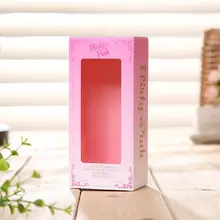 Белый Картонный материал на заказ печатная бумага дисплей коробки для губной помады Упаковочная коробка(PF-209
