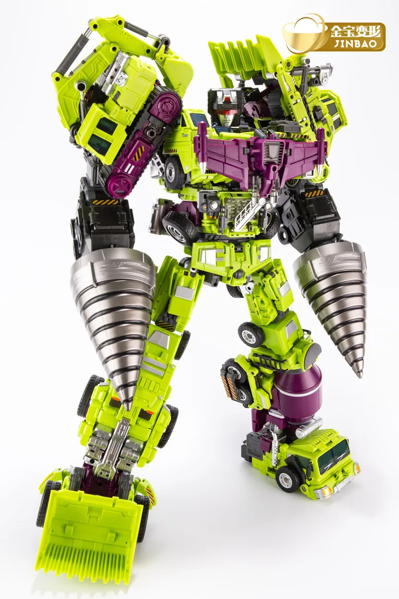 

Jinbao большой WB WK Bruticus Predaking девастатор набор деформации большой игрушки