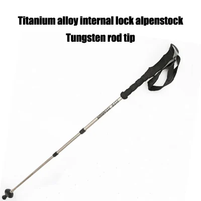 titanium trekking pole