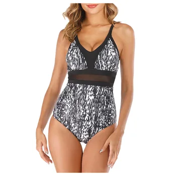 

Hot Summer Women's Lingerie Unique Printing One Piece Female Bathing Suit Stylish Ladies Intimates Monokini traje de ba o mujer