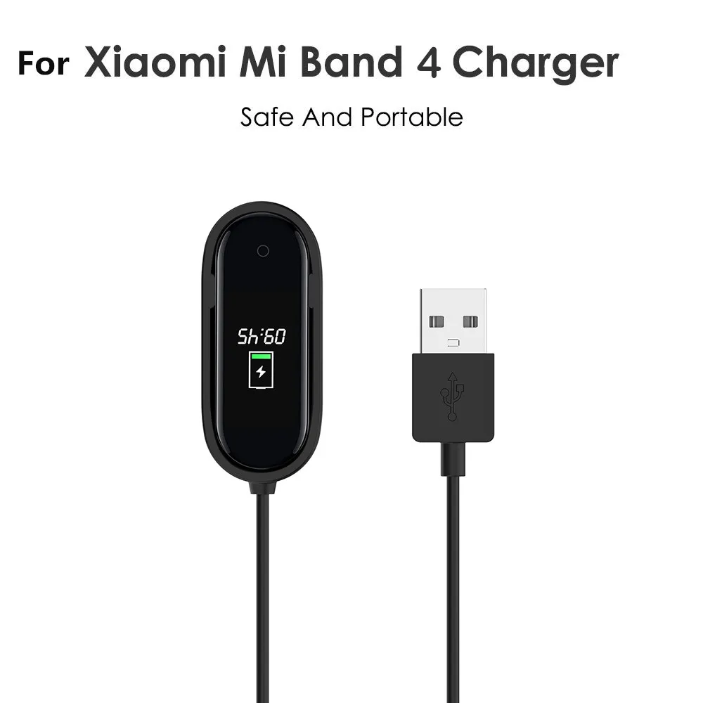 0,2/1 м usb зарядный кабель для Xiaomi Mi ремешок 4 часы замена шнур подставка для подзарядки зарядный провод usb Смарт-Аксессуары