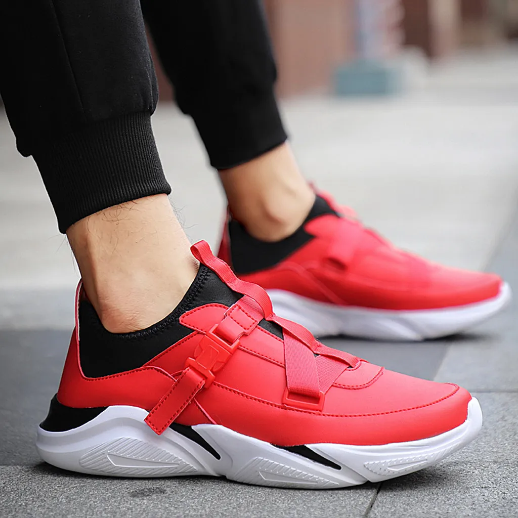 

Fashion Men Sneakers Personality Breathable Casual No-slip Wearable Outdoor Lightweight Sports Vulcanize Wear-resistant Shoes