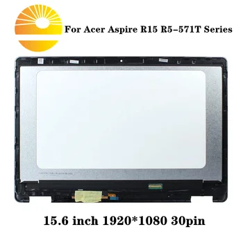 

For Acer Aspire R15 R5-571 R5-571T-55V5 R5-571T-53WF R5-571T-52Z6 LCD Display Screen Touch Digitizer Glass Assembly+Bezel